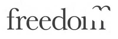 logo simples - freedom