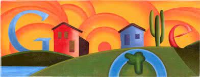 logo criativo - google: tarsila do amaral